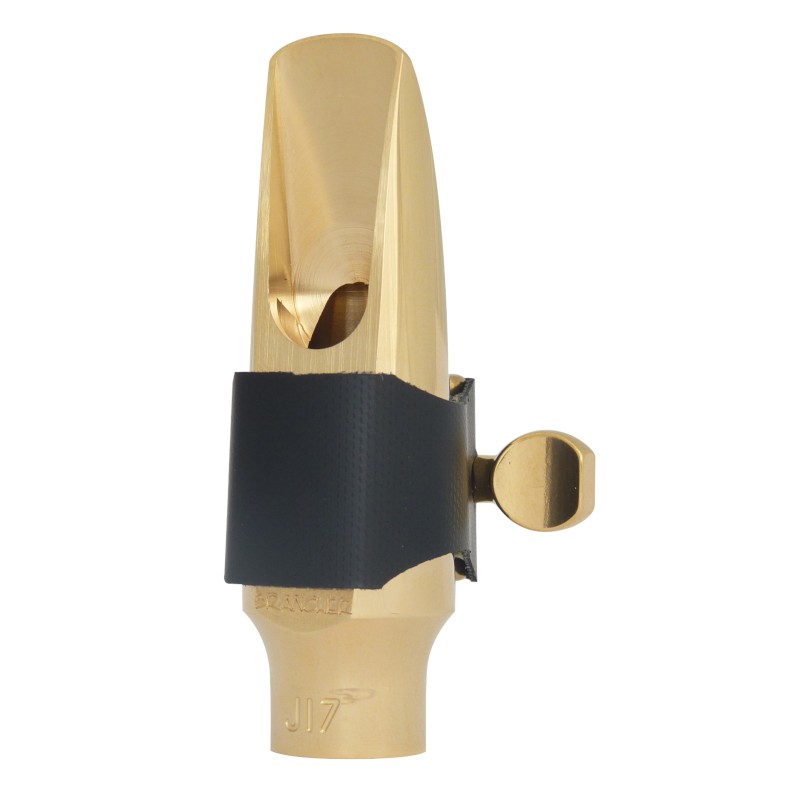 Bec Brancher Soprano J Métal Plaqué Or Ligature Semi-Rigide