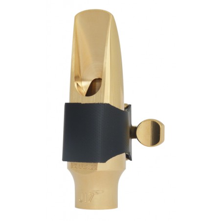 Soprano J Metal Gold Plated Brancher mouthpiece Semi-Rigid Ligature