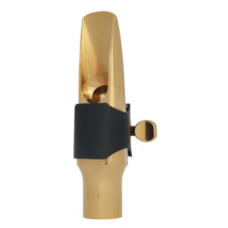 Alto J Metal Gold Plated Brancher mouthpiece Semi-Rigid Ligature