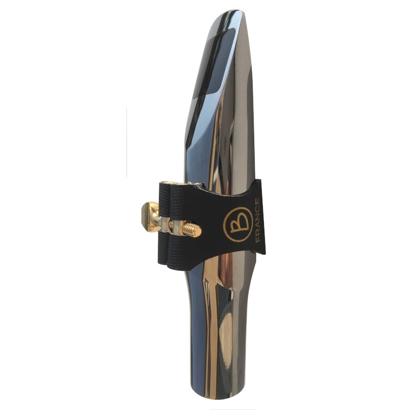 Tenor S Metal Silver Grey Brancher mouthpiece Semi-Rigid Ligature Tenor S Metal Silver Grey Brancher mouthpiece Semi-Rigid Ligature