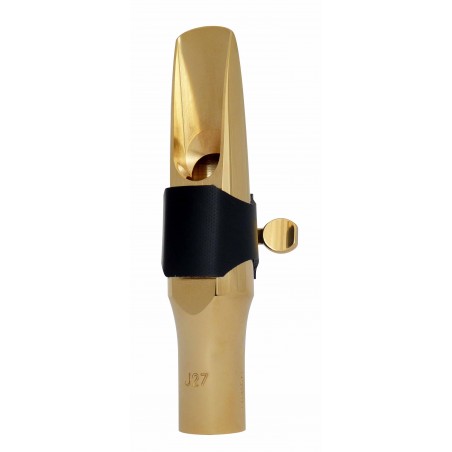 Tenor J Metal Gold Plated Brancher mouthpiece Semi-Rigid Ligature