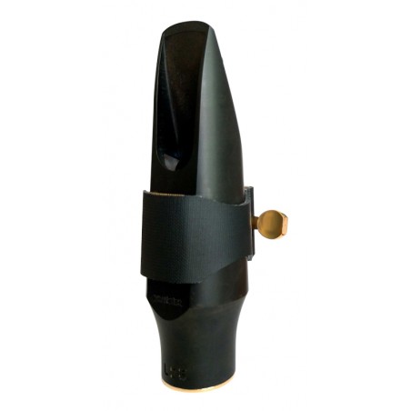 Tenor L Hard Rubber Brancher mouthpiece Semi-Rigid Ligature