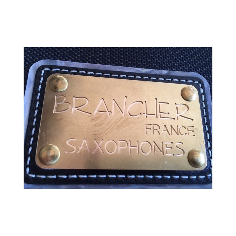 Brancher gold plaque