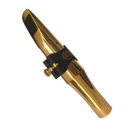Baritone E Metal Gold Plated Brancher mouthpiece Semi-Rigid Ligature